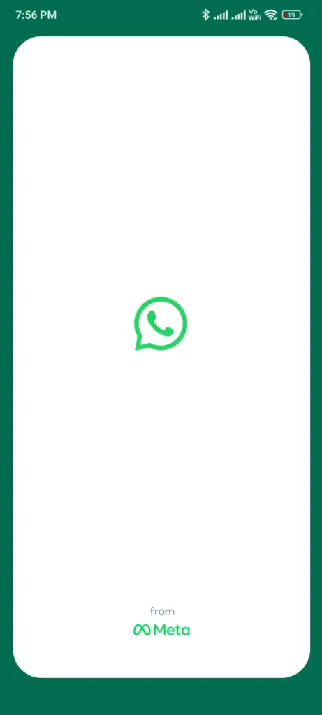 Aplicativo aberto oficial do WhatsApp